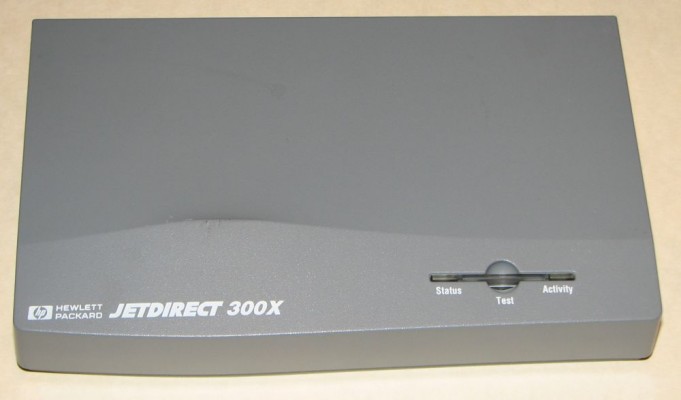 HP JetDirect 300x Front View