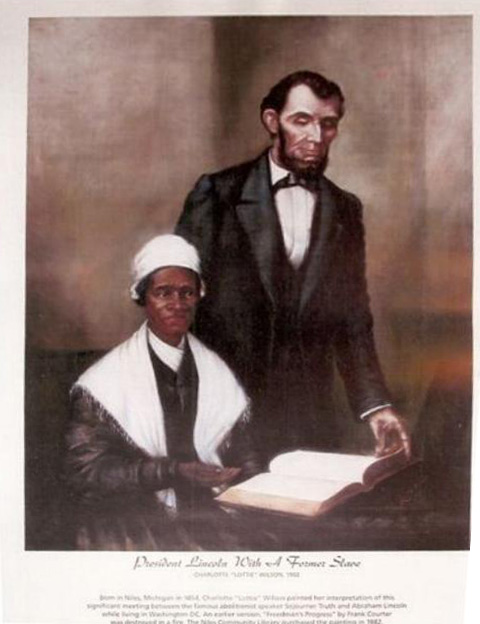 abe-lincoln-and-sojourner-truth-painted-by-lottie-wilson